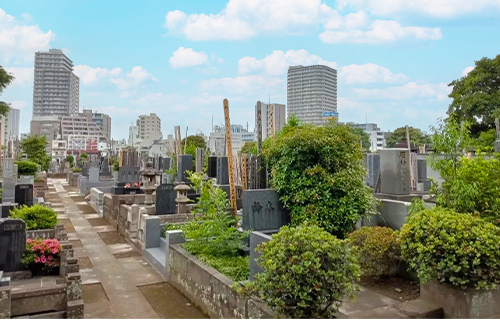 東京・埼玉で葬儀・葬式・家族葬をお探しなら家族葬の長坂式典センター 都立谷中霊園のイメージ画像