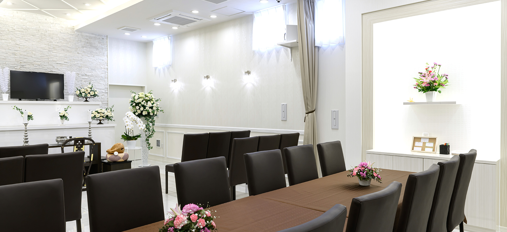 家族葬の長坂 新座野火止 新座の葬儀場  新座野火止の内観写真