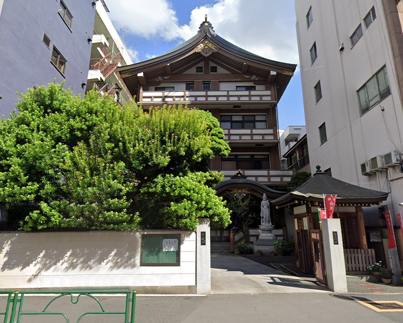 長光寺式場の外観
