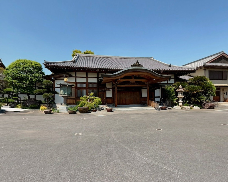 長徳寺式場の外観