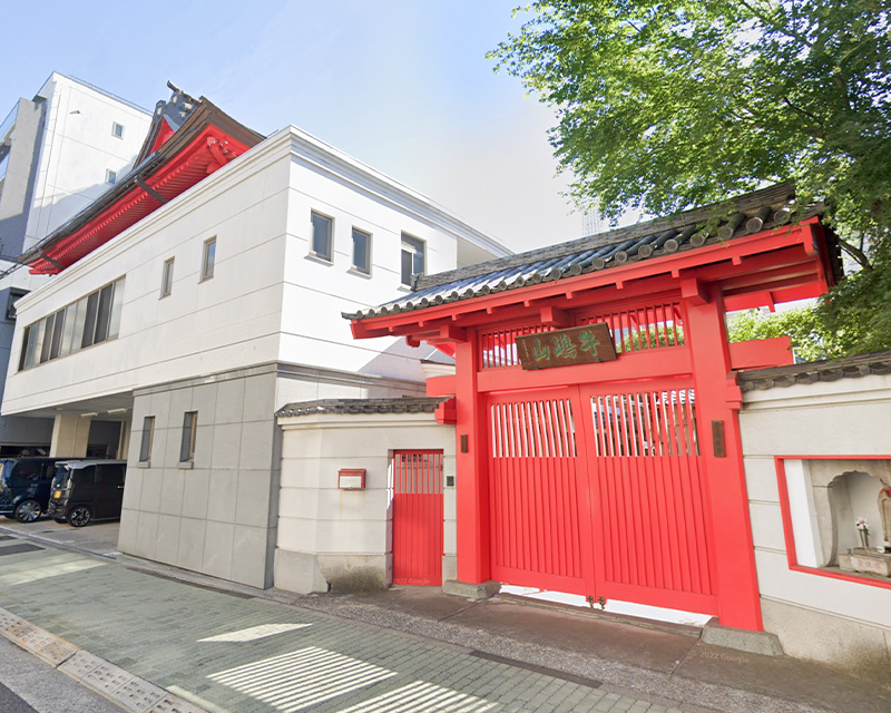 福厳寺式場の外観