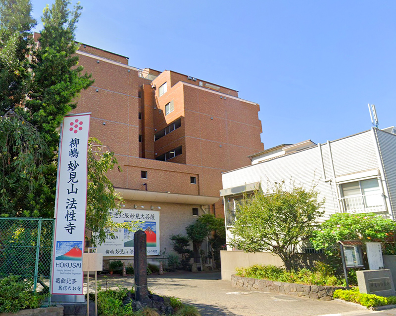法性寺式場の外観