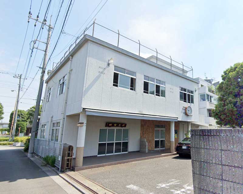 威徳院明月会館式場の外観