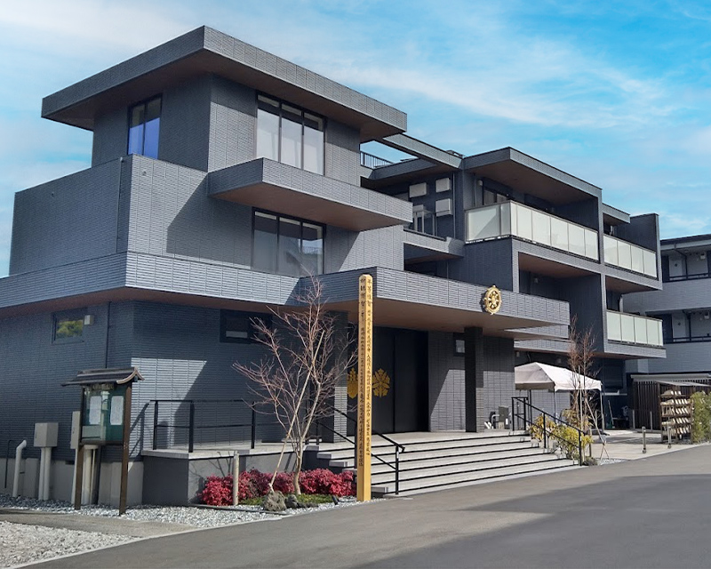 慈光院式場の外観