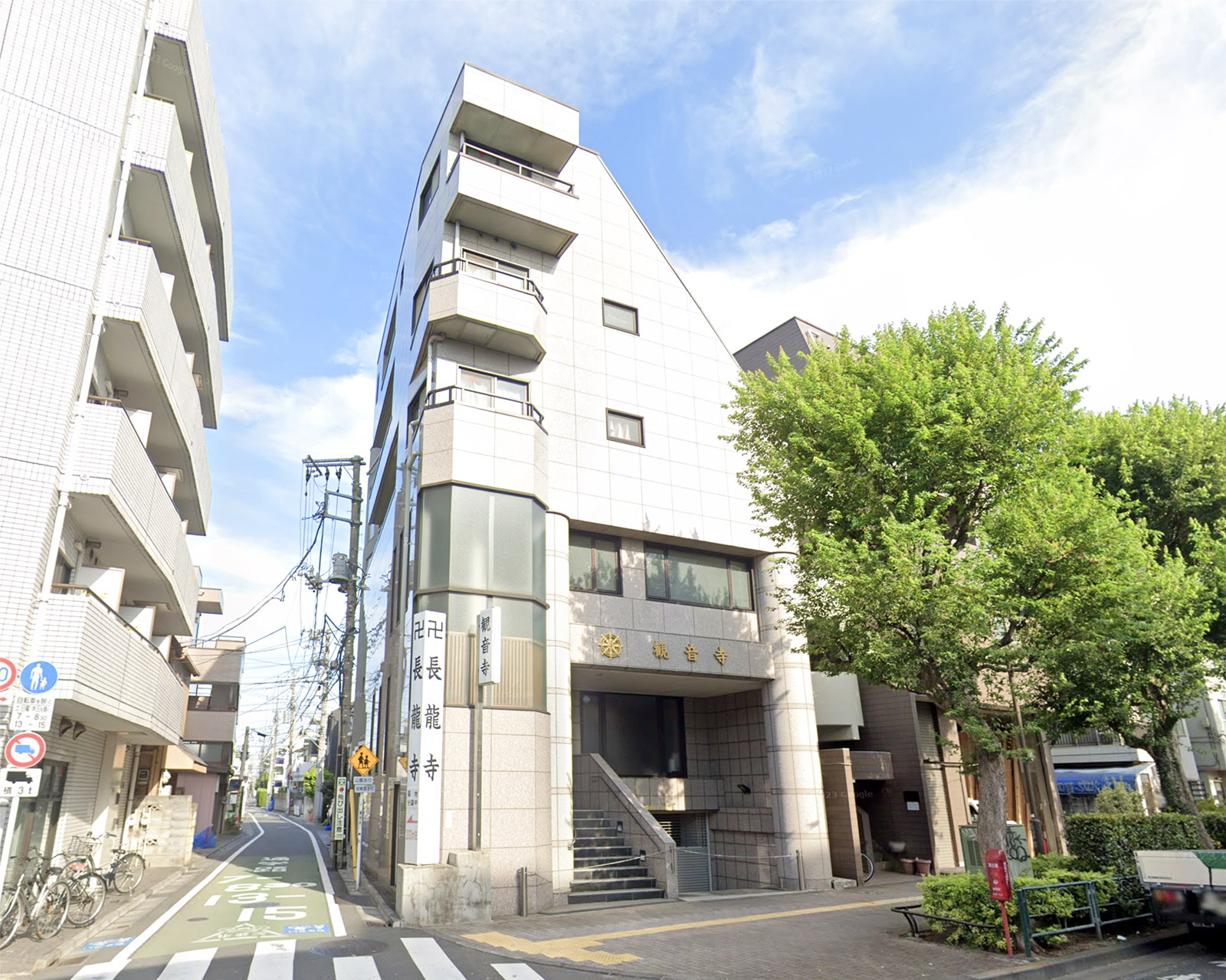 観音寺式場の外観