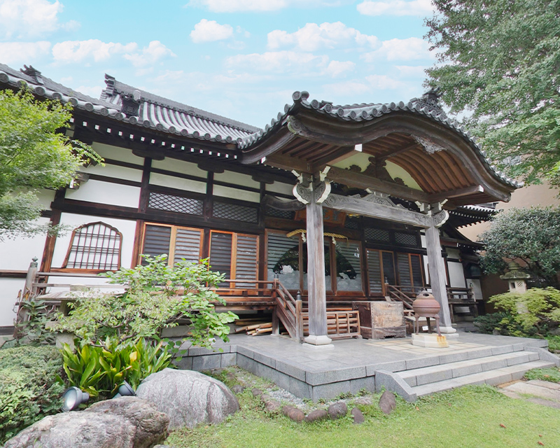 蓮華寺斎場式場の外観