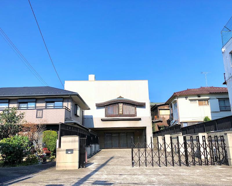 柳沢禅寺式場の外観