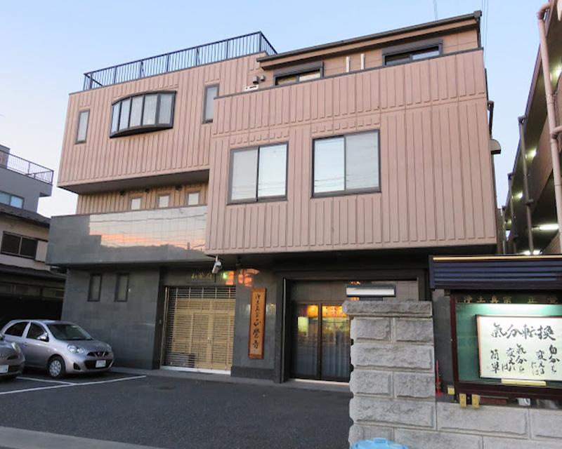 正覚寺式場の外観