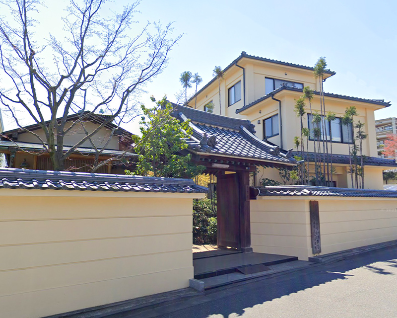 宗周院式場の外観