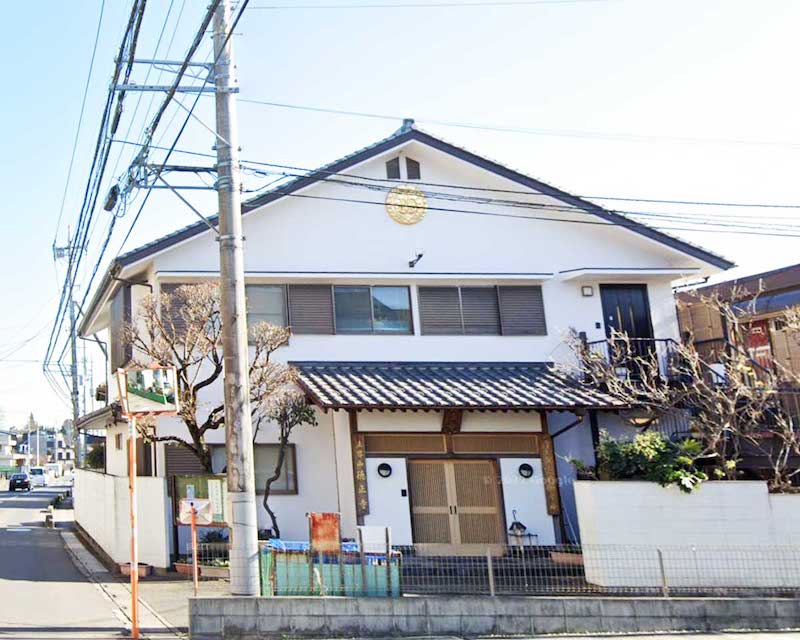 徳正寺式場の外観