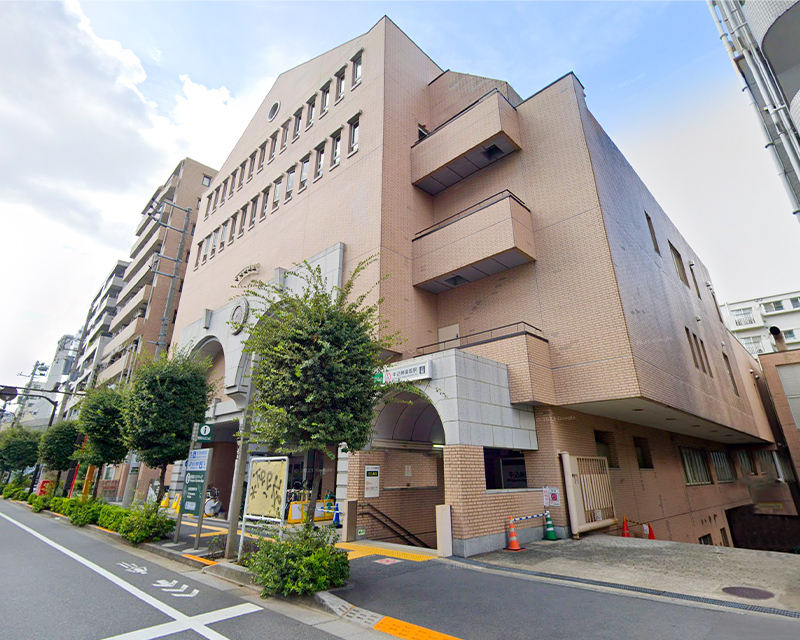 牛込箪笥地域センター式場の外観
